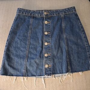 Aeropostale Blue Denim Mini Skirt